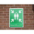 Sealey SS37P1 Safe Conditions Safety Sign - Assembly Point - Rigid Plastic additional 2