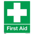 Sealey SS26V1 Safety Sign - First Aid - Self-Adhesive Vinyl additional 1
