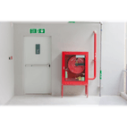Sealey SS22V1 Safe Conditions Safety Sign - Fire Exit (Down) - Self-Adhesive Vinyl additional 2