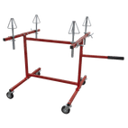 Sealey MK74 Alloy Wheel Repair/Painting Stand - 4 Wheel Capacity additional 2