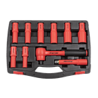 Sealey AK7943 Insulated Socket Set 10pc 1/2"Sq Drive 6pt WallDrive® VDE Approved additional 4