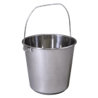 Sealey BM8L Mop Bucket 12L - Stainless Steel additional 1
