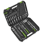 Sealey S01212 Socket Set 219pc 1/4", 3/8" &amp; 1/2"Sq Drive WallDrive® Metric additional 1