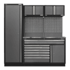Sealey APMSSTACK10SS Superline Pro 1.96m Storage System - Stainless Steel Worktop additional 1