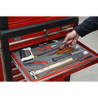 Sealey SF50OR Easy Peel Shadow Foam® Orange/Black 1200 x 550 x 50mm additional 4