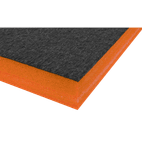 Sealey SF50OR Easy Peel Shadow Foam® Orange/Black 1200 x 550 x 50mm additional 5