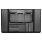 Sealey APMSSTACK13SS Superline Pro 3.24m Storage System - Stainless Steel Worktop additional 1