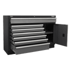 Sealey APMS64 Modular 7 Drawer Floor Cabinet 1360mm additional 3