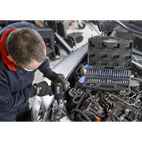 Sealey AK21901 TRX-Star*/Hex/Spline Bit Set Impact 42pc 3/8" &amp; 1/2"Sq Drive additional 3