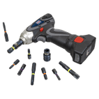 Sealey AK21901 TRX-Star*/Hex/Spline Bit Set Impact 42pc 3/8" &amp; 1/2"Sq Drive additional 6