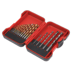 Sealey AK3717TCM HSS/Masonry Drill Bit Set 17pc additional 2