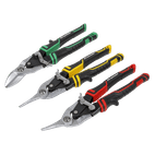 Sealey AK69073 High Leverage Aviation Tin Snip Set 3pc additional 1
