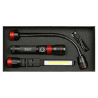 Sealey LED0131R Interchangeable 3-In-1 COB LED Inspection Lamp Rechargeable additional 4