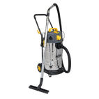 Sealey PC380M110V Vacuum Cleaner Industrial Dust-Free Wet/Dry 38L 1100W/110V Stainless Steel Drum M Class Filtration additional 1