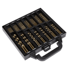 Sealey DBS99CB Drill Bit Set HSS Cobalt Fully Ground 99pc additional 1