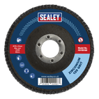 Sealey FD115120 Flap Disc Zirconium Ø115mm Ø22mm Bore 120Grit additional 3