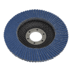 Sealey FD125120 Flap Disc Zirconium Ø125mm Ø22mm Bore 120Grit additional 4