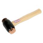Sealey CRF35 Copper/Rawhide Faced Hammer 3.5lb Hickory Shaft additional 1