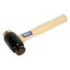 Sealey CRF35 Copper/Rawhide Faced Hammer 3.5lb Hickory Shaft additional 2