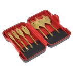 Sealey AK3707FW Flat Wood Drill Bit Set 7pc 1/4"Hex Shank additional 1
