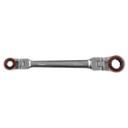 Sealey AK63947 Ratchet Ring Spanner 4-in-1 Flexi-Head Reversible Metric Platinum Series additional 3