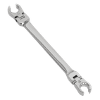 Sealey AK26521 Flexi-Head Flare Nut Spanner 10 x 11mm additional 1