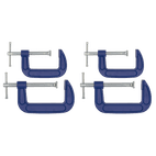 Sealey AK6003SET G-Clamp Set 4pc - 75mm &amp; 100mm additional 2