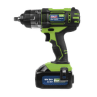 Sealey CP400LIHV Cordless Impact Wrench 18V 3Ah Lithium-ion 1/2"Sq Drive Hi-Vis additional 6