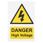 Sealey HVS1 High Voltage Vehicle Warning Sign additional 3