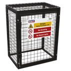 Sealey GCSC247 Safety Cage - 2 x 47kg Gas Cylinders additional 1