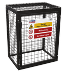 Sealey GCSC219 Safety Cage - 2 x 19kg Gas Cylinders additional 1