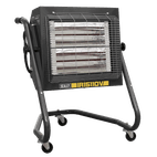 Sealey IR15110V Infrared Heater 1.2/2.4kW 110V additional 1