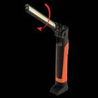 Draper 98348 COB/SMD LED Slimline Inspection Lamp, 7W, 70 - 700 Lumens, Orange additional 8