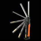Draper 98348 COB/SMD LED Slimline Inspection Lamp, 7W, 70 - 700 Lumens, Orange additional 9