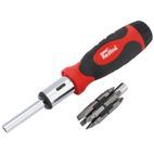Draper 67543 Draper Redline Ratcheting Screwdriver and Bit Set (14 Piece) additional 1