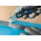 Draper 24383 Folding Trimming Knife with Belt Clip, Blue additional 3
