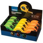 Draper 82437 Measuring Tapes, 5m/16ft x 19mm, 3 Colours (Dispenser of 12) additional 2