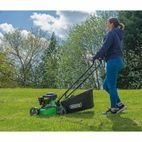 Draper 08671 Steel Deck Petrol Lawn Mower, 420mm, 132cc/3.3HP additional 3