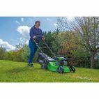 Draper 08671 Steel Deck Petrol Lawn Mower, 420mm, 132cc/3.3HP additional 4