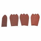 Draper 99259 Assorted Hook and Loop Aluminium Oxide Sanding Sheets, 32 x 92mm (Pack of 10) additional 1