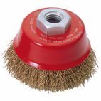 Draper 52635 Draper Expert Crimped Wire Cup Brush, 60mm, M14 additional 2