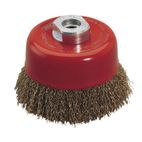Draper 52636 Draper Expert Crimped Wire Cup Brush, 80mm, M14 additional 1