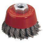 Draper 52631 Draper Expert Twist Knot Wire Cup Brush, 60mm, M14 additional 1
