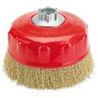 Draper 52632 Draper Expert Twist Knot Wire Cup Brush, 80mm, M14 additional 1