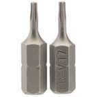 Draper 66421 Draper TX-STAR&amp;#174; Insert Bit, 1/4" Hex, 25mm Long, T7 (Pack of 2) additional 1