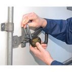 Draper 64207 Heavy Duty Stainless Steel Padlock and 2 Keys, 63 x 50mm additional 3