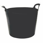 Draper 43475 Multi-Purpose Flexible Bucket, 42L Capacity, Black additional 1