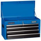 Draper 14589 Tool Chest, 4 Drawer, 26", Blue additional 1