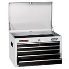 Draper 35738 Tool Chest, 5 Drawer, 26", White additional 1