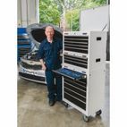 Draper 35738 Tool Chest, 5 Drawer, 26", White additional 2